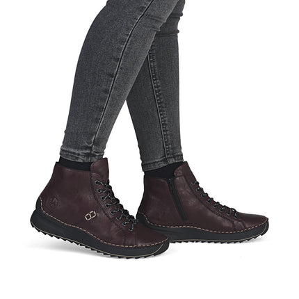 Rieker 71510-30 Burgundy