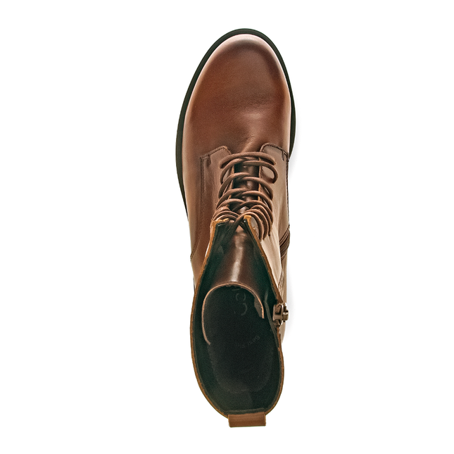 Gabor 71.791.28 Hay Brown Leather Ankle Boot