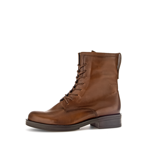 Gabor 71.791.28 Hay Brown Leather Ankle Boot