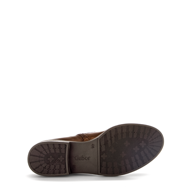 Gabor 71.791.28 Hay Brown Leather Ankle Boot