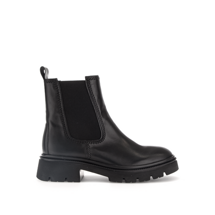 Gabor 71.850.27 Marissa Black Leather Ankle Boot