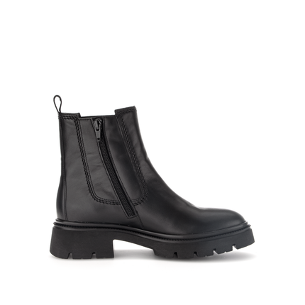 Gabor 71.850.27 Marissa Black Leather Ankle Boot