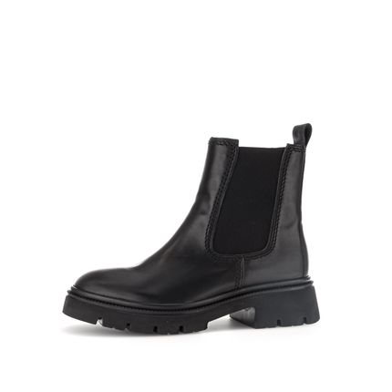 Gabor 71.850.27 Marissa Black Leather Ankle Boot