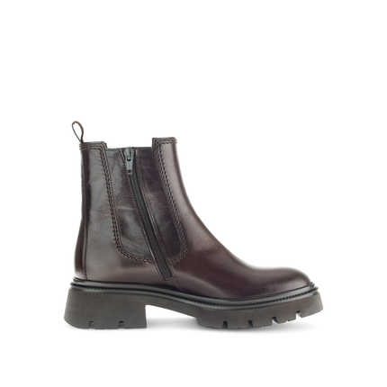 Gabor 71.850.27 Marissa Chestnut Brown Leather Ankle Boot