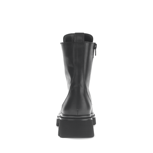 Gabor 71.854.20 Magic Black Leather Biker Style Boot