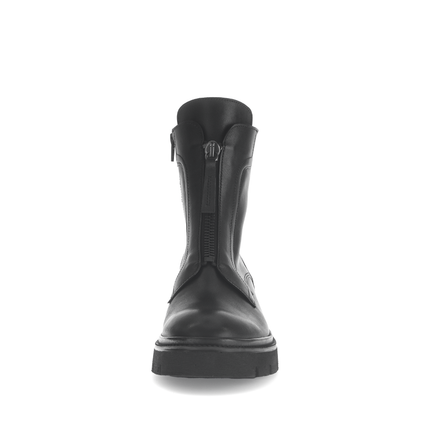 Gabor 71.854.20 Magic Black Leather Biker Style Boot