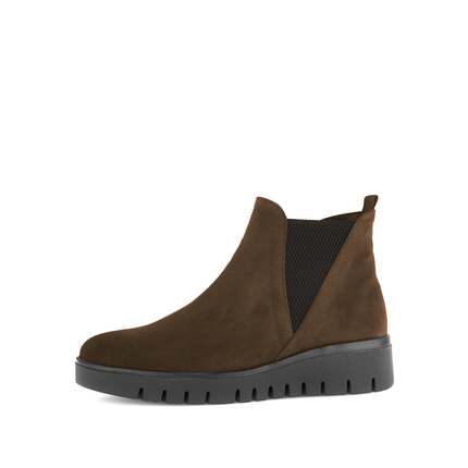 Gabor 72.061.41 Dublin Brown Suede Ankle Boot
