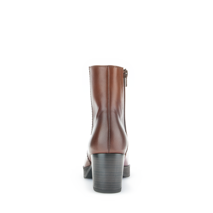 Gabor 72.071.55 Essential Brown Leather Ankle Boot
