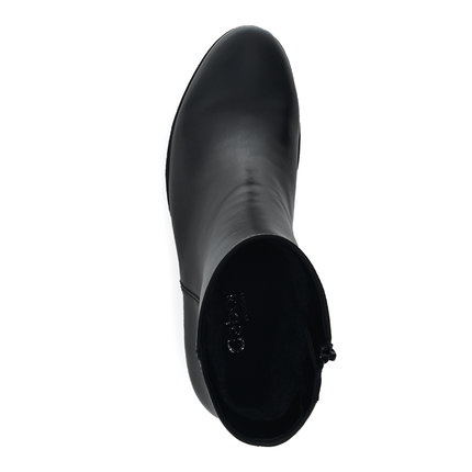 Gabor 72.071.57 Essential Black Leather Ankle Boot
