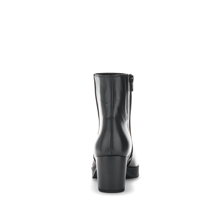 Gabor 72.071.57 Essential Black Leather Ankle Boot