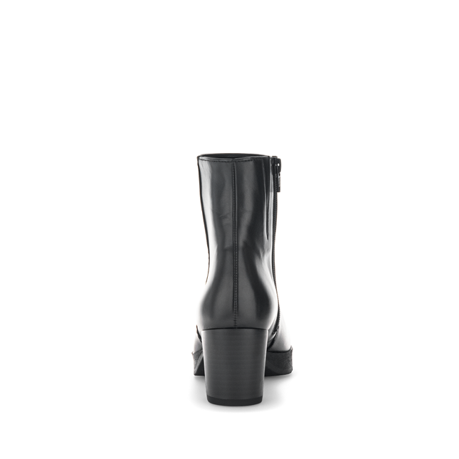 Gabor 72.071.57 Essential Black Leather Ankle Boot
