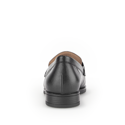 Gabor 72.422.37 Dupri Black Leather Loafer