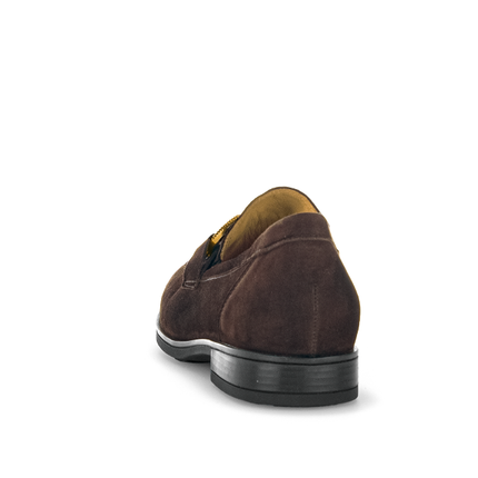 Gabor 72.422.41 Dupri Chocolate Brown Suede Loafer