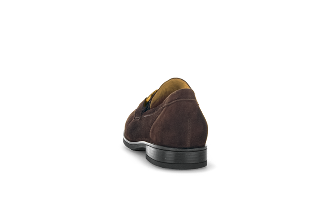 Gabor 72.422.41 Dupri Chocolate Brown Suede Loafer