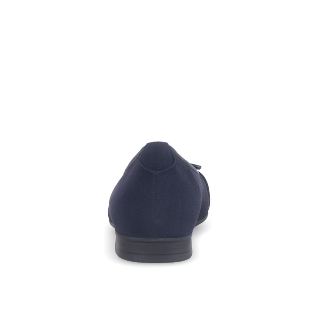 Gabor 72.463.46 Paige Navy Suede Flat Pump