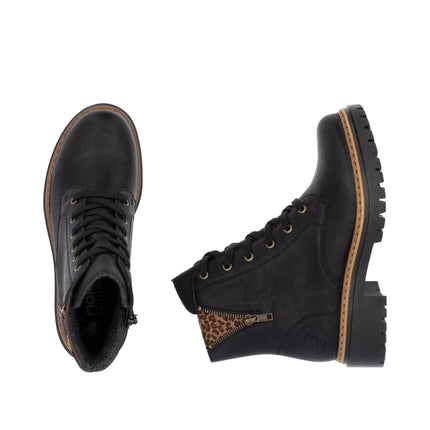 Rieker 72617-00 Black