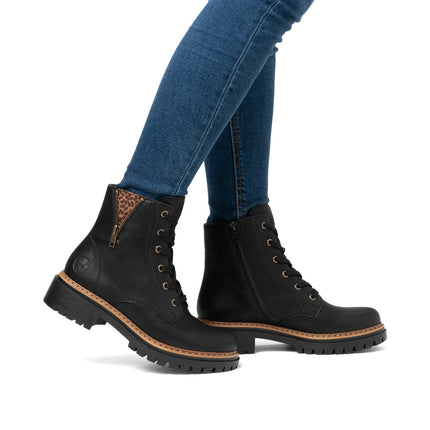 Rieker 72617-00 Black