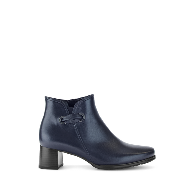 Gabor 72.827.56 Keegan 3 Navy Leather Ankle Boot