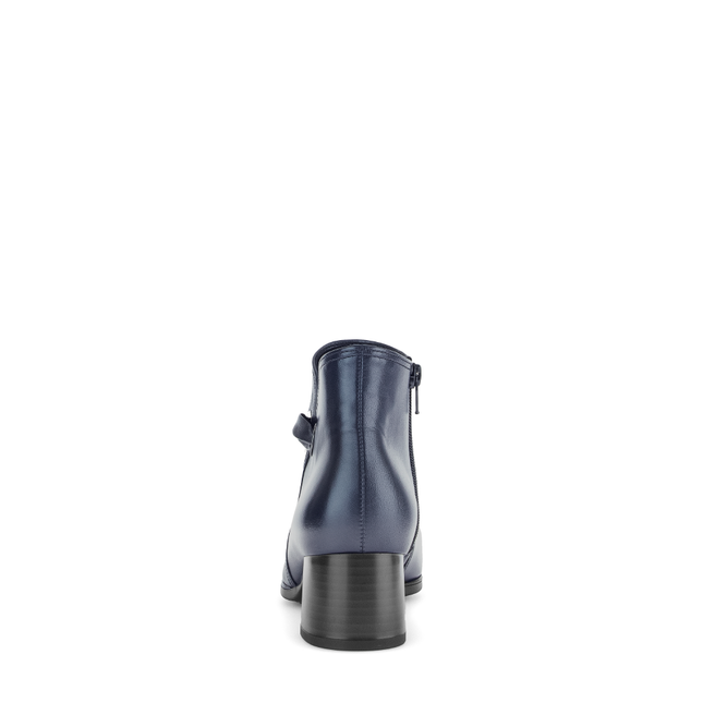Gabor 72.827.56 Keegan 3 Navy Leather Ankle Boot
