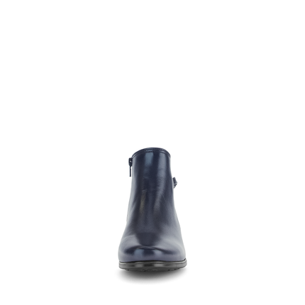 Gabor 72.827.56 Keegan 3 Navy Leather Ankle Boot