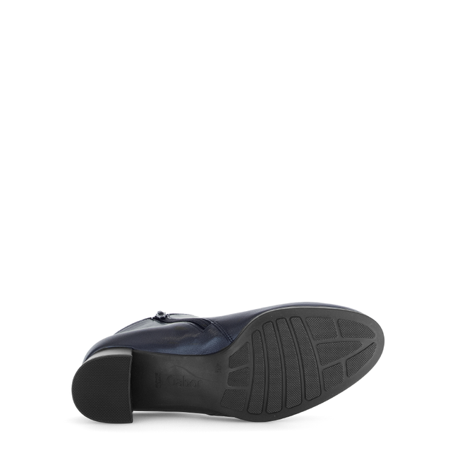 Gabor 72.827.56 Keegan 3 Navy Leather Ankle Boot