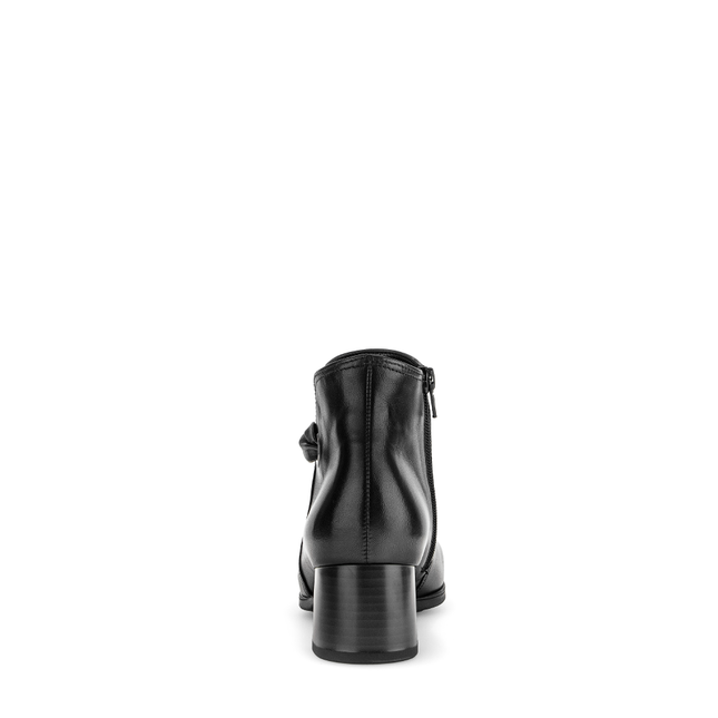 Gabor 72.827.57 Keegan 3 Black Leather Ankle Boot