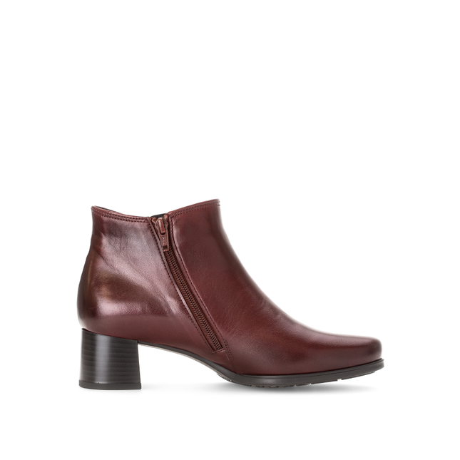 Gabor 72.827.68 Keegan 3 Dark Red Leather Ankle Boot