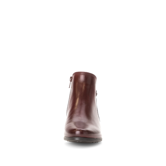 Gabor 72.827.68 Keegan 3 Dark Red Leather Ankle Boot