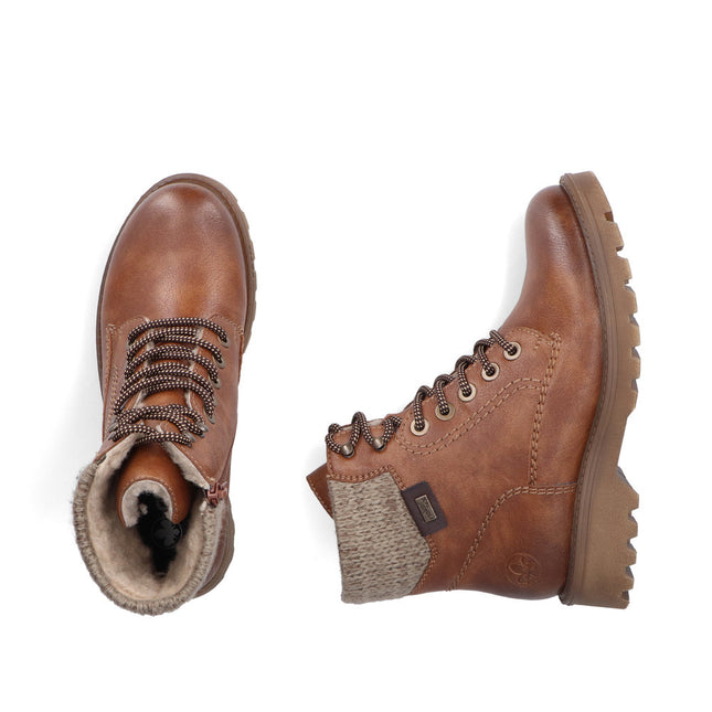 Rieker 73220-24 Tan Boot