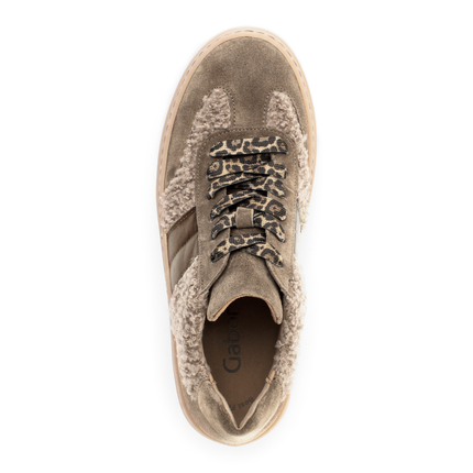 Gabor 73.350.14 Steam Brown Flatform Trainer