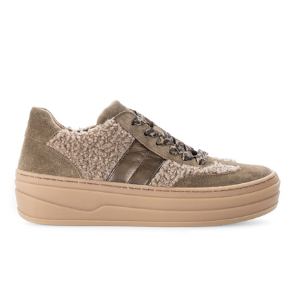 Gabor 73.350.14 Steam Brown Flatform Trainer
