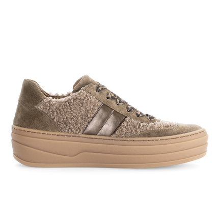 Gabor 73.350.14 Steam Brown Flatform Trainer