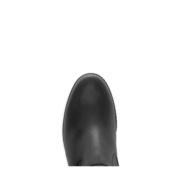 Gabor 74.789.27 Upland Black Leather Long Leg Boot