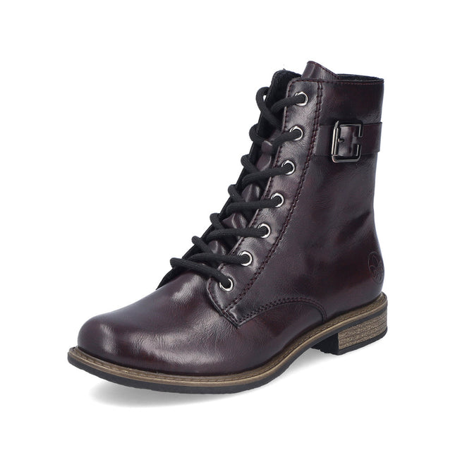 Rieker 74802-35 Deep Burgundy Ankle Boot