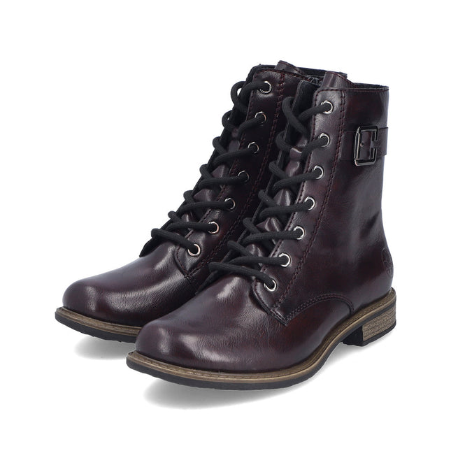 Rieker 74802-35 Deep Burgundy Ankle Boot