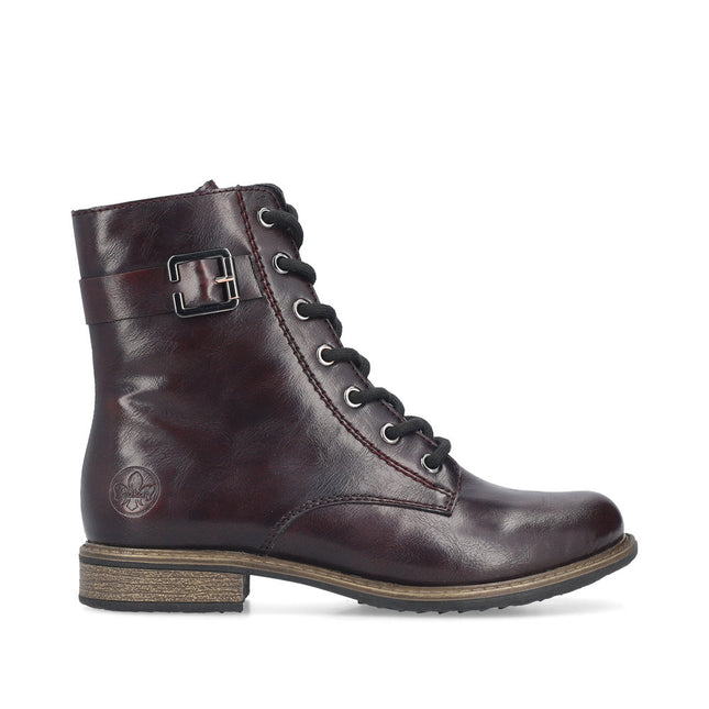 Rieker 74802-35 Deep Burgundy Ankle Boot