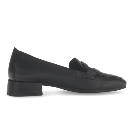 Gabor 75.261.27 Great Black Leather Loafer