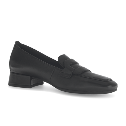 Gabor 75.261.27 Great Black Leather Loafer