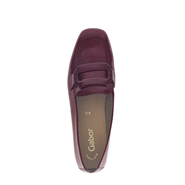 Gabor 75.261.95 Great Burgundy Patent Loafer