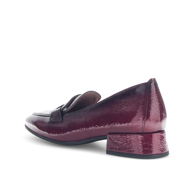 Gabor 75.261.95 Great Burgundy Patent Loafer