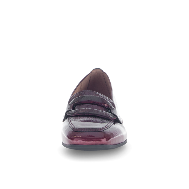 Gabor 75.261.95 Great Burgundy Patent Loafer