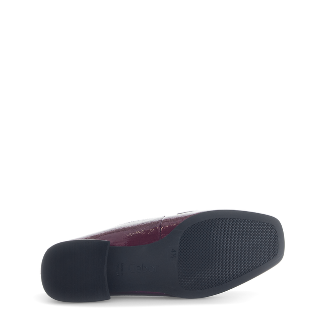 Gabor 75.261.95 Great Burgundy Patent Loafer