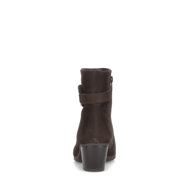Gabor 75.523.18 Equity Chocolate Brown Suede Ankle Boot