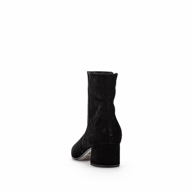 Gabor 75.680.17 Abbey Black Suede Ankle Boot