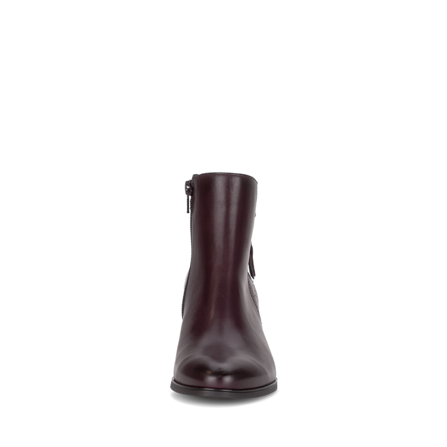 Gabor 75.692.25 Bonn Burgundy Red Leather Ankle Boot