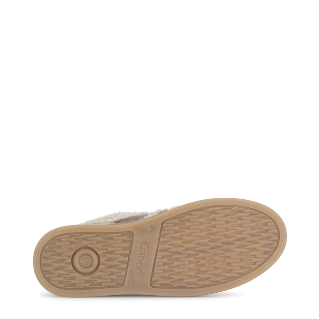 Gabor 76.475.61 Dahma Beige Wool Detail Trainer