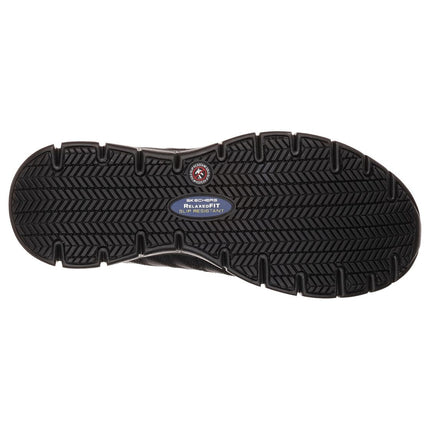 Skechers Work Relaxed Fit: Sure Track - Erath Sr Black