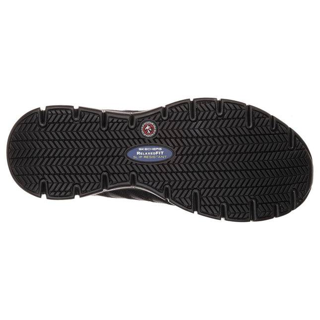 Skechers Work Relaxed Fit: Sure Track - Erath Sr Black