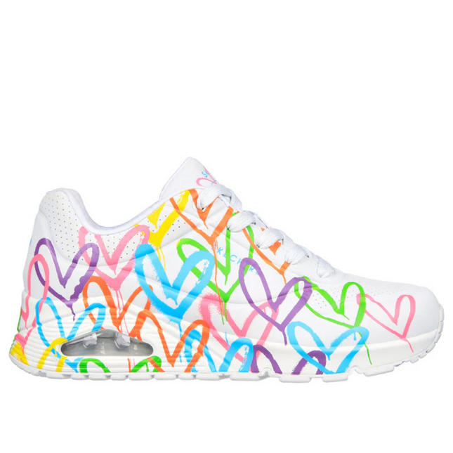 Skechers Uno - Highlight Love White