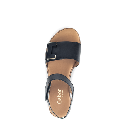 Gabor 82.700.57 Shout Black Dressy Ladies Sandals